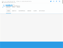 Tablet Screenshot of hanjicreations.com